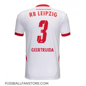 RB Leipzig Lutsharel Geertruida #3 Replik Heimtrikot 2024-25 Kurzarm